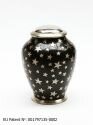 Black Stars Urn